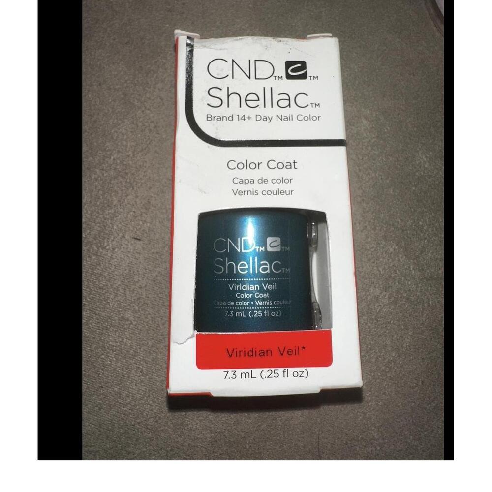 CND Shellac Viridian Veil 14 Day Wear Color‎ Coat Nail Polish